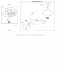 Gasket Set-Engine Sump Diagram and Parts List for 112P02-0002-H1  Briggs and Stratton Engine